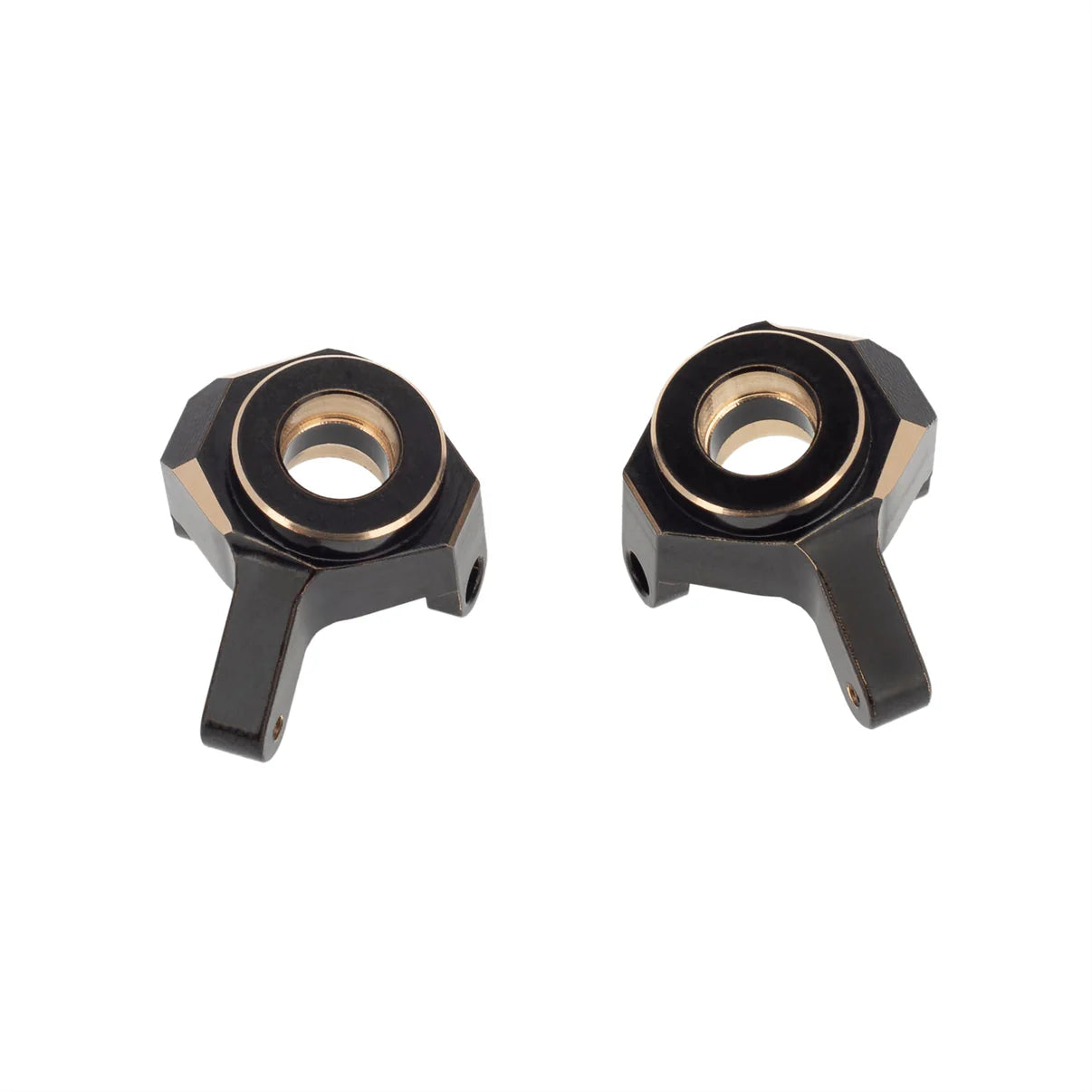 MEUS Racing Brass Steering Knuckles and Widened Wheel Hex Connector for 1/24 Axial SCX24 90081 C10