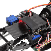 INJORA 313/324mm Wheelbase LCG Carbon Fiber Chassis for 1/10 RC Crawler TRX4 