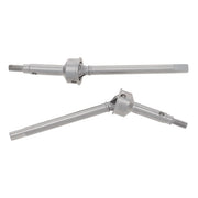 MEUS Racing Wheelbase Extended Thread Dogbone +4MM CVD Front and Rear Axle Shafts for 1/18 Traxxas TRX4M Axles Replacement Upgrade