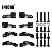 INJORA CNC Aluminum Flex Blades Suspension Travel Extension for 1/18 Traxxas TRX4M Defender Bronco (4M-33)