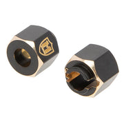 Meus Racing Brass Wheel Hex Hub Extenders Adaptor 6mm(+2mm) for 1/18 RC Crawler Car Traxxas TRX4M