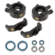Meus Racing Brass C-hub Caster Block Steering Knuckles Counterweight 52g/set for Traxxas TRX4M