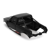 INJORA IR60 Pickup Hard Body with Bed Rack for 1/18 Traxxas TRX4M Defender Bronco (Black)