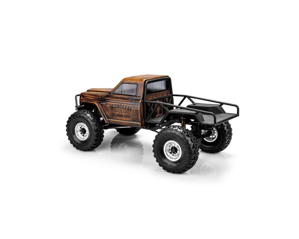 JConcepts JCI Warlord Pre-Trimmed 1/10 Tucked Rock Crawler Body (Clear) (Cab Only)