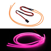 INJORA Flexible Cuttable LED Strip Lights For RC Cars (PURPLE)