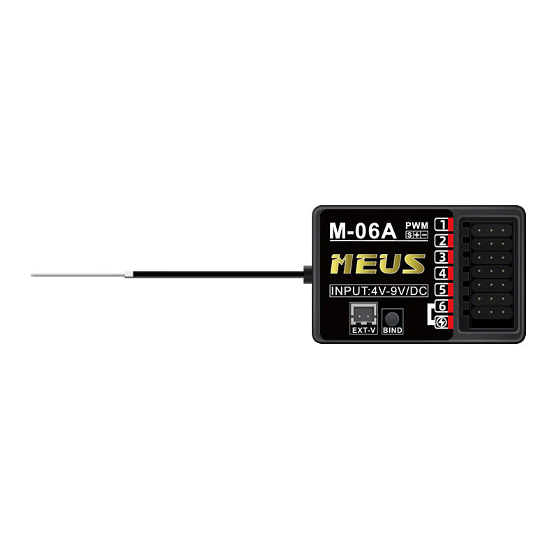 MEUS Racing M-06A RC Recevier 6CH 2.4GHz
