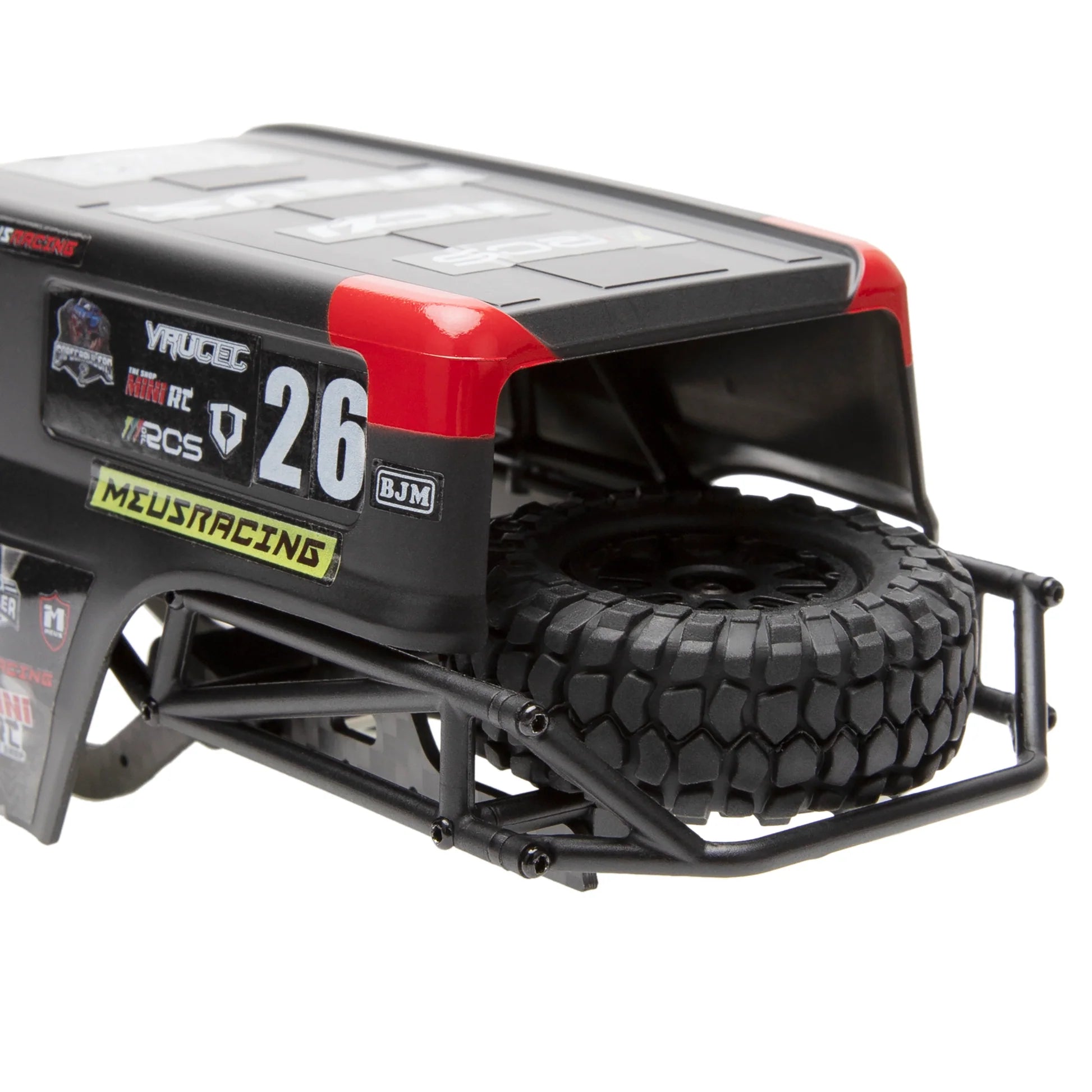 Meus Racing MB24 ABS Hard Body for SCX24 132mm Wheelbase (Red)