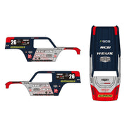 Meus Racing MB24 ABS Hard Body for SCX24 132mm Wheelbase (Red)