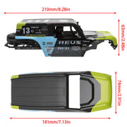 Meus Racing MB24 ABS Hard Body for SCX24 132mm Wheelbase (Green)