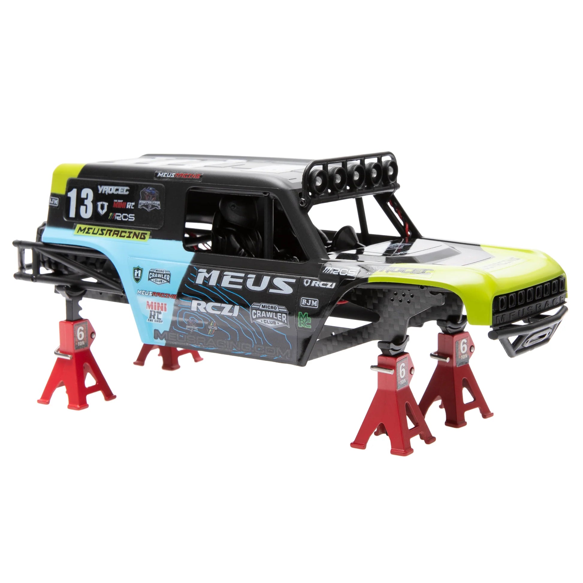 Meus Racing MB24 ABS Hard Body for SCX24 132mm Wheelbase (Green)