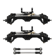 4WS Meus Racing Plastic Nylon Portal Axles - 2 x Front Axles