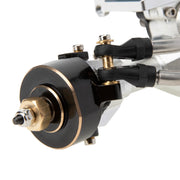 MEUS Racing Isokinetic 3-Section CVD Front & Rear Axles Max Steering Angle 52° Wider+5MM for Axial SCX24 Deadbolt C10 JLU Gladiator