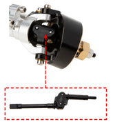 MEUS Racing Isokinetic 3-Section CVD Front & Rear Axles Max Steering Angle 52° Wider+5MM for Axial SCX24 Deadbolt C10 JLU Gladiator