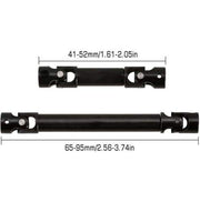 SCX24 Metal Front and Rear Propshafts for Gladiator