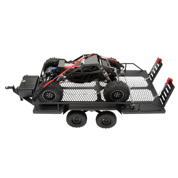 Meus Racing 1:18 1:24 Double Axle Metal Car Trailer