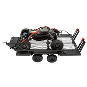 Meus Racing 1:18 1:24 Double Axle Metal Car Trailer