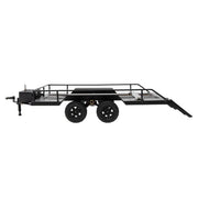 Meus Racing 1:18 1:24 Double Axle Metal Car Trailer