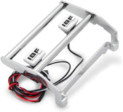 Metal Traxxas TRX4 Ford Bronco Bumper + Spot Lights (Silver)