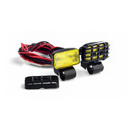 Fog Light Rectangular Lens LED (Yellow)