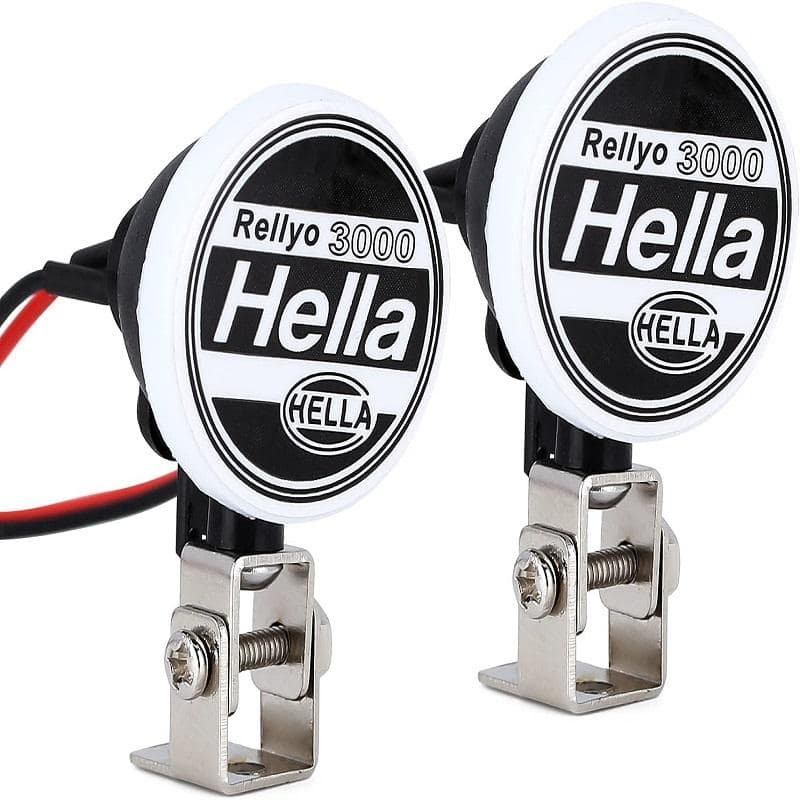 LED 2pcs Hella Round Spotlights