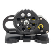 Clear Acrylic Transmission 30% Overdrive Gearbox for LCG Comp Builds (Black)