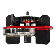 Clear Acrylic Transmission 30% Overdrive Gearbox for LCG Comp Builds (Black)