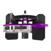 Clear Acrylic Transmission 30% Overdrive Gearbox for LCG Comp Builds (Black)
