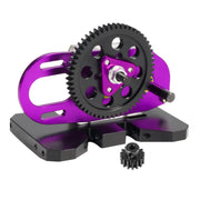 Clear Acrylic Transmission 30% Overdrive Gearbox for LCG Comp Builds (Purple)