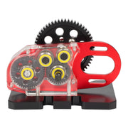 Clear Acrylic Transmission 30% Overdrive Gearbox for LCG Comp Builds (Red)