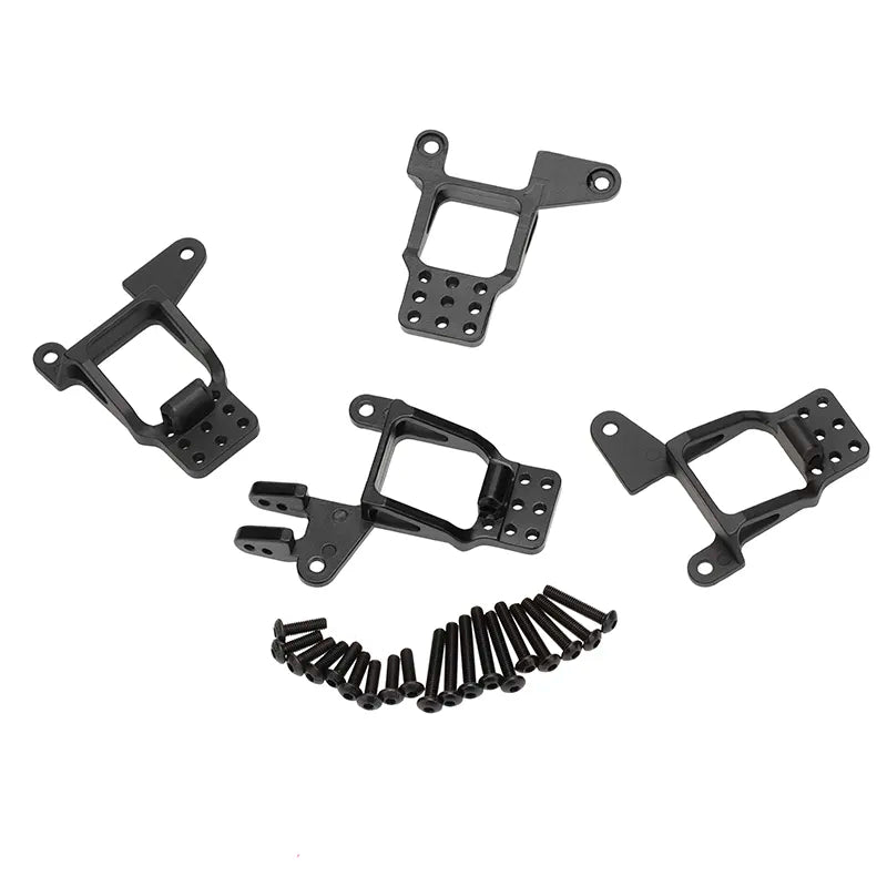 Adjustable Alloy Shock Absorber Mount for Traxxax TRX-4 (Black)