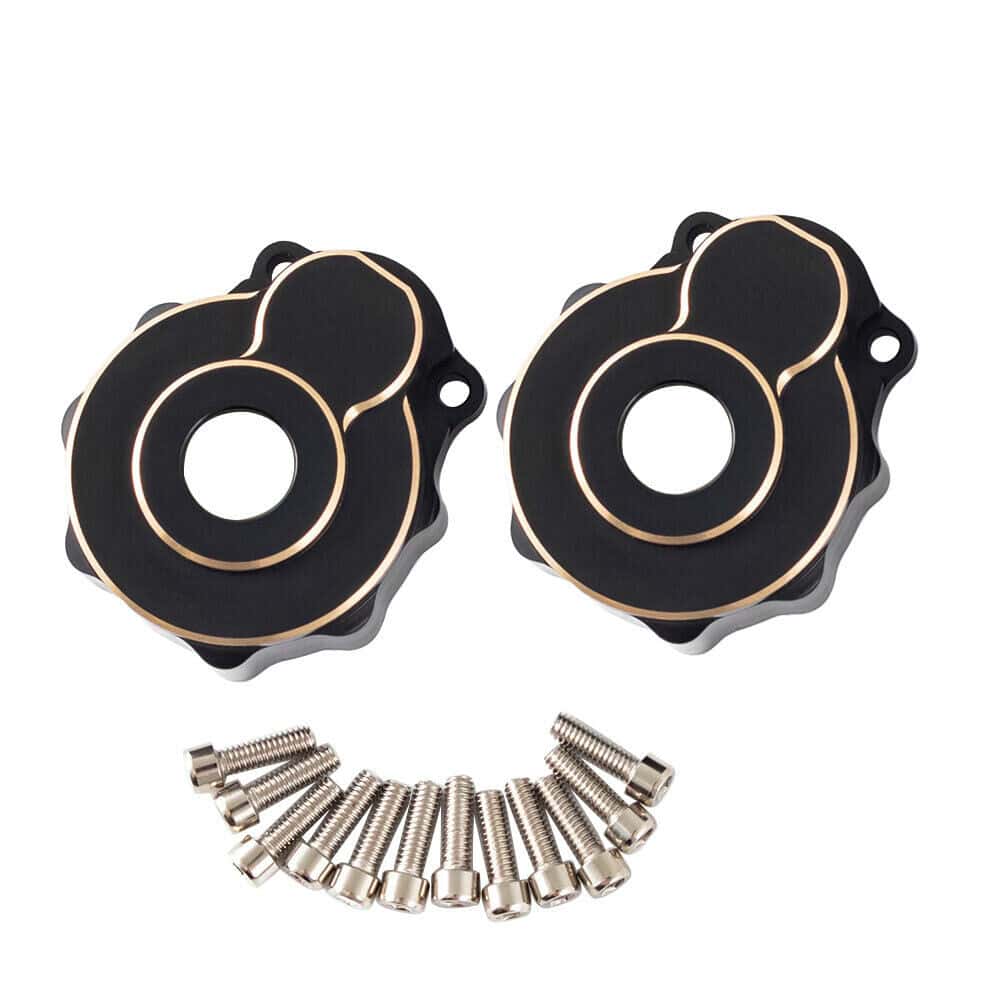 Rear Brass Portal Cover for Traxxas TRX-4
