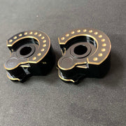 CNC Machined Brass Portal Drive Housing for Traxxas TRX-4 (Black)