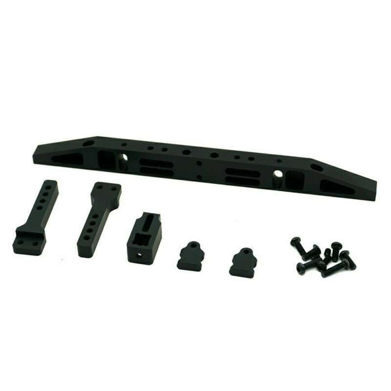 Metal Aluminum Alloy Rear Bumper for 1:10 TRX4 RC Crawler