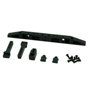 Metal Aluminum Alloy Rear Bumper for 1:10 TRX4 RC Crawler