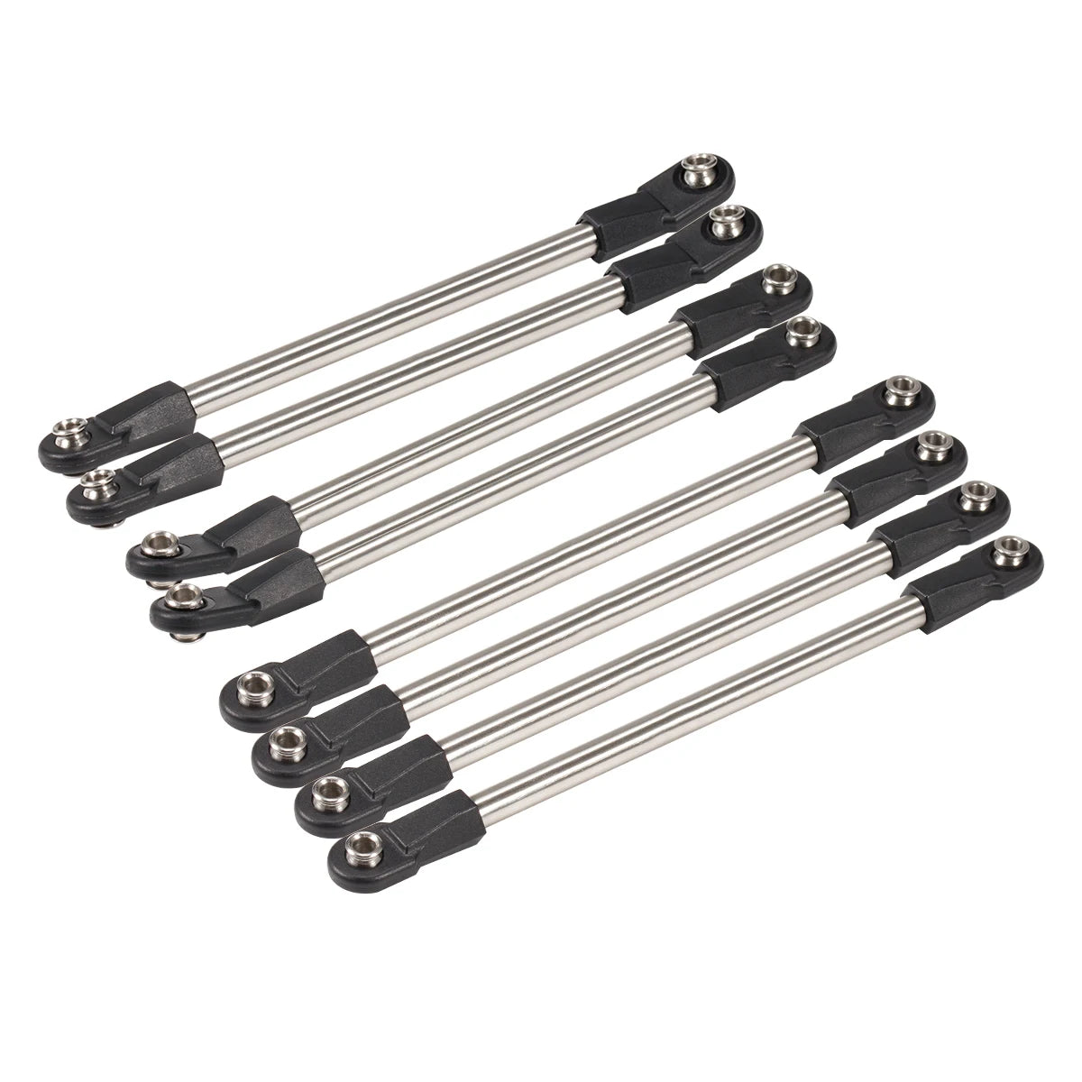 Stainless Steel Link + Rod End Set for 275mm Wheelbase