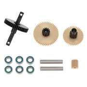 Stainless Steel 40.3:1 Low Range Transmission Gear Set For 1/18 TRX4M
