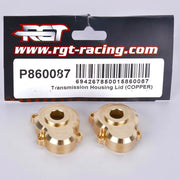 RGT EX86190 Rescuer Brass Rear Diff Portal Cover