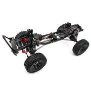SCX10ii Front Mounted Metal Gearbox + Transfer Case (Silver)