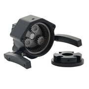 SCX10ii Front Mounted Metal Gearbox + Transfer Case (Silver)