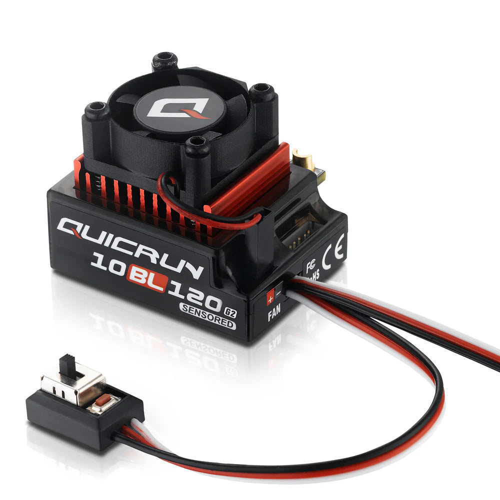 Hobbywing Brushless 10BL120 Sensored 1:10 RC ESC