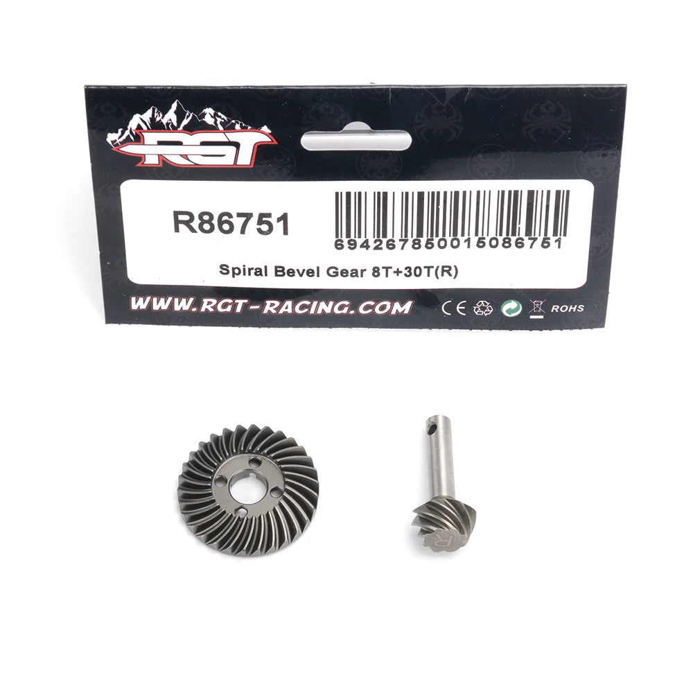 RGT EX86020 Intruder Diff Spiral Bevel Gear 8T + 30T (Rear)