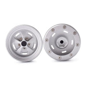 1.9 Rosetta Style Land Rover Beadlock Rim Grey and Black (4pc)