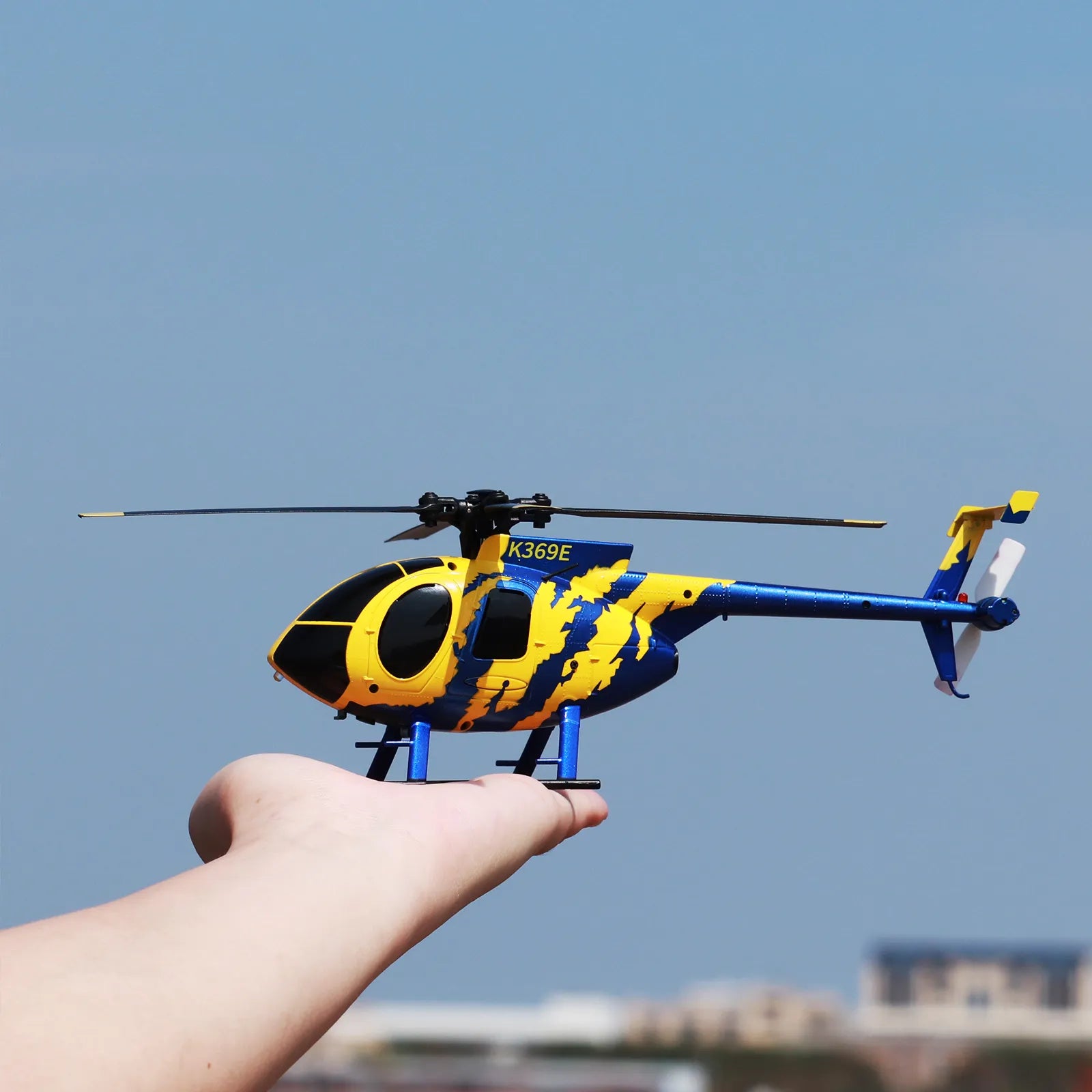 RC ERA C184 MD500 Gyro Stabilized Helicopter with Optical Flow Sensor