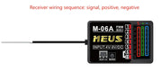 MEUS Racing M-06A RC Recevier 6CH 2.4GHz