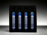 D1RC 100mm Internal Spring Shocks - Gunmetal (4pc)