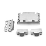 Stainess Steel Axle Protective Skids for FMS FCX10 (4pcs)