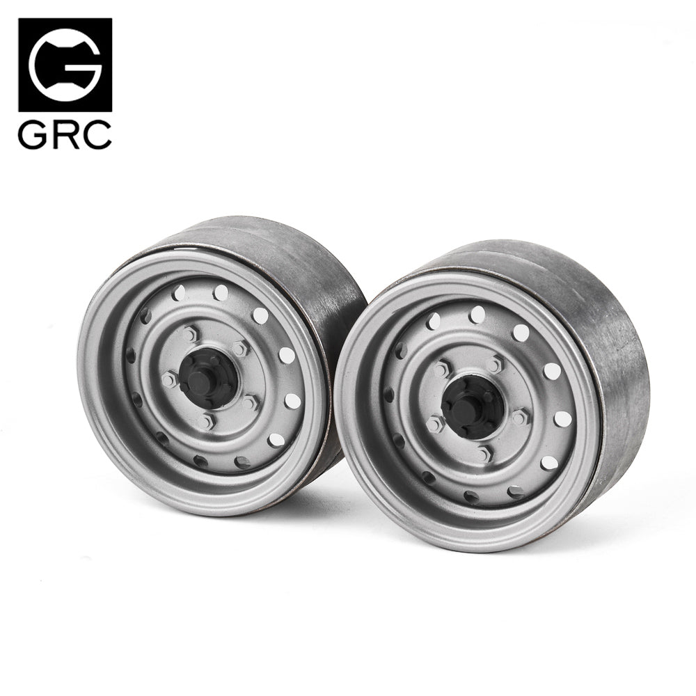 GRC 1.9 Metal Classic Wheel #Series V Silver (2)