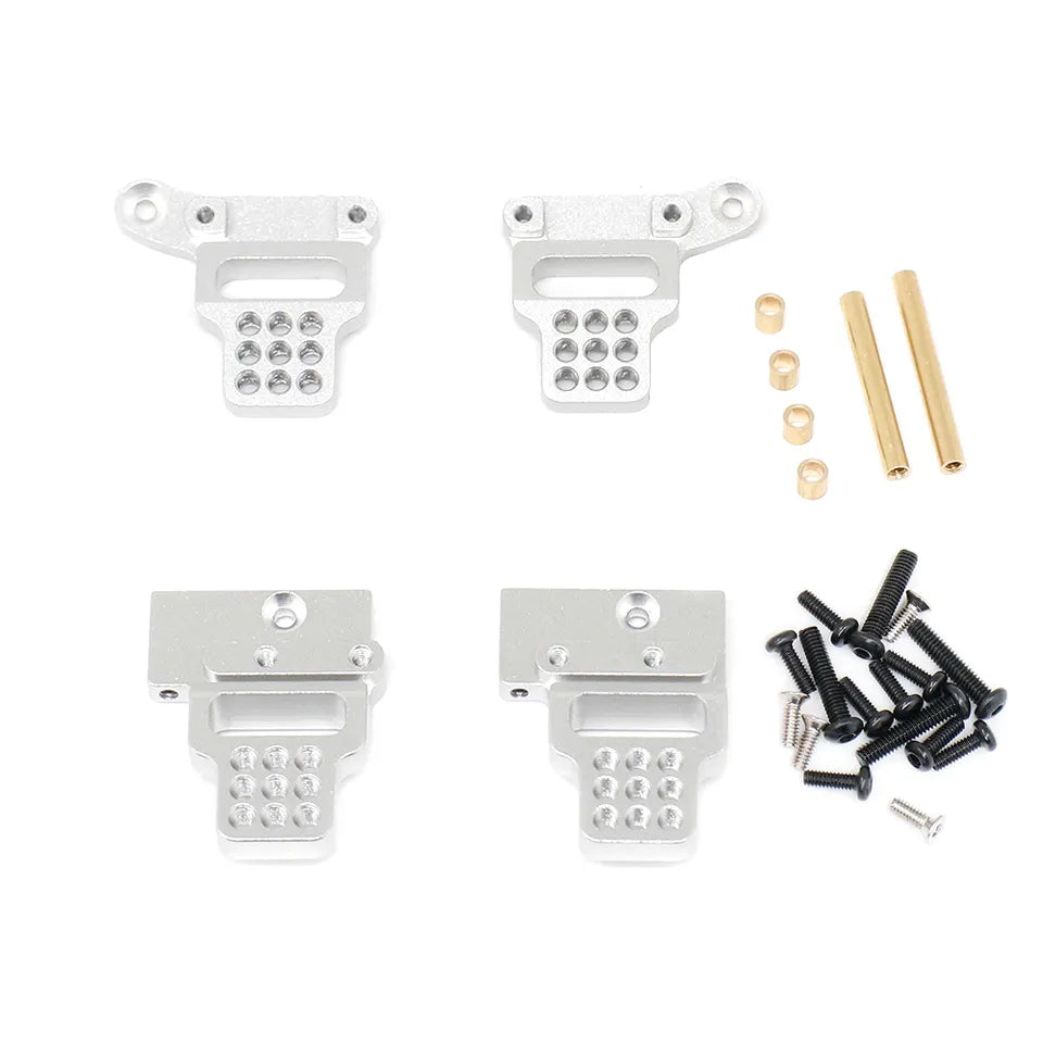 Upgrade Aluminum Alloy Shock Tower Mount (Silver) for TRX4M