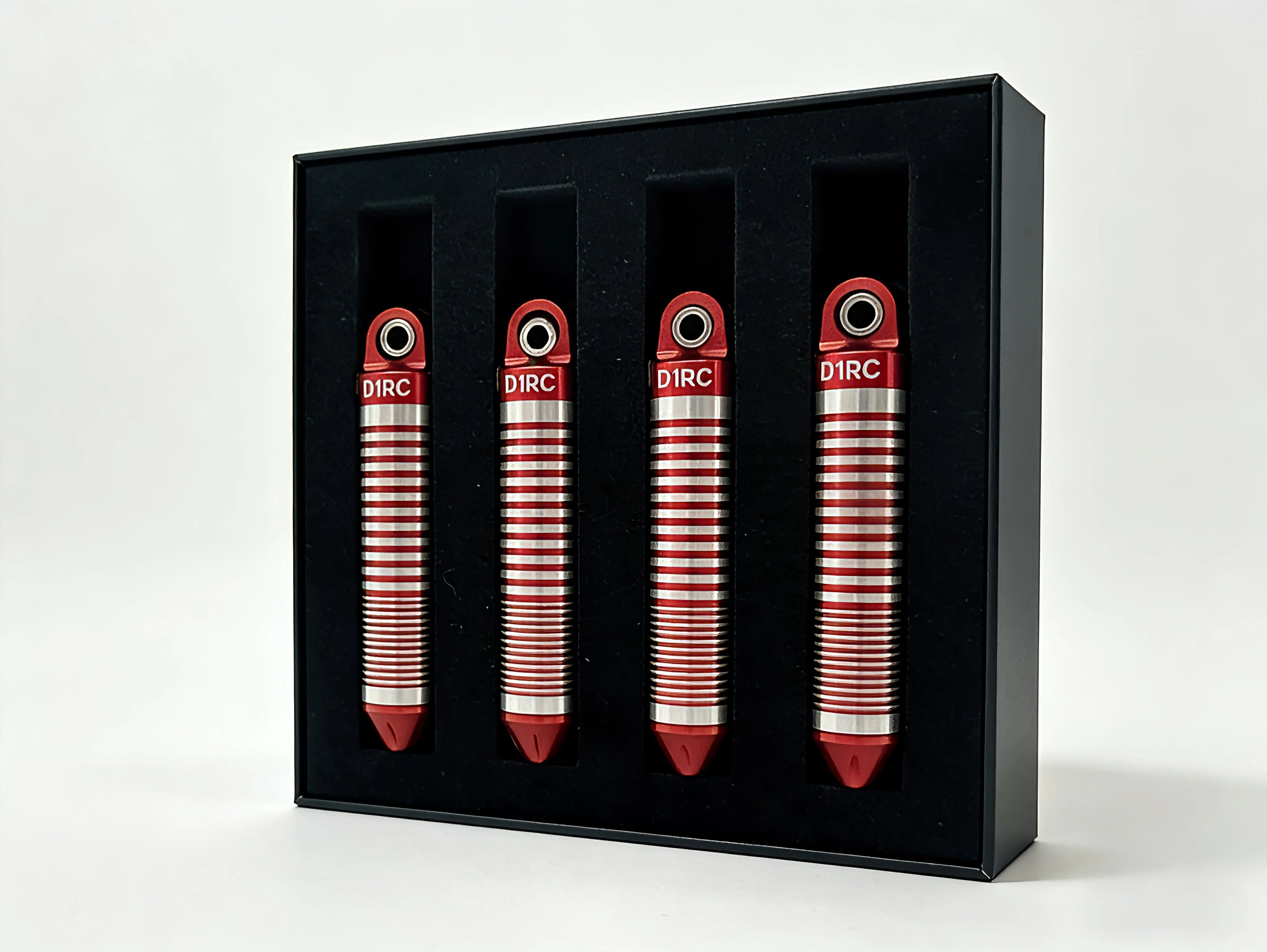 D1RC 110mm Internal Spring Shocks - Gold (4pc)