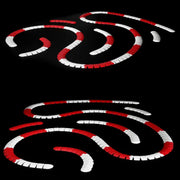 40pc Drift/Racing Car Rubber Track Shoulders Accessories  (Red and White)
